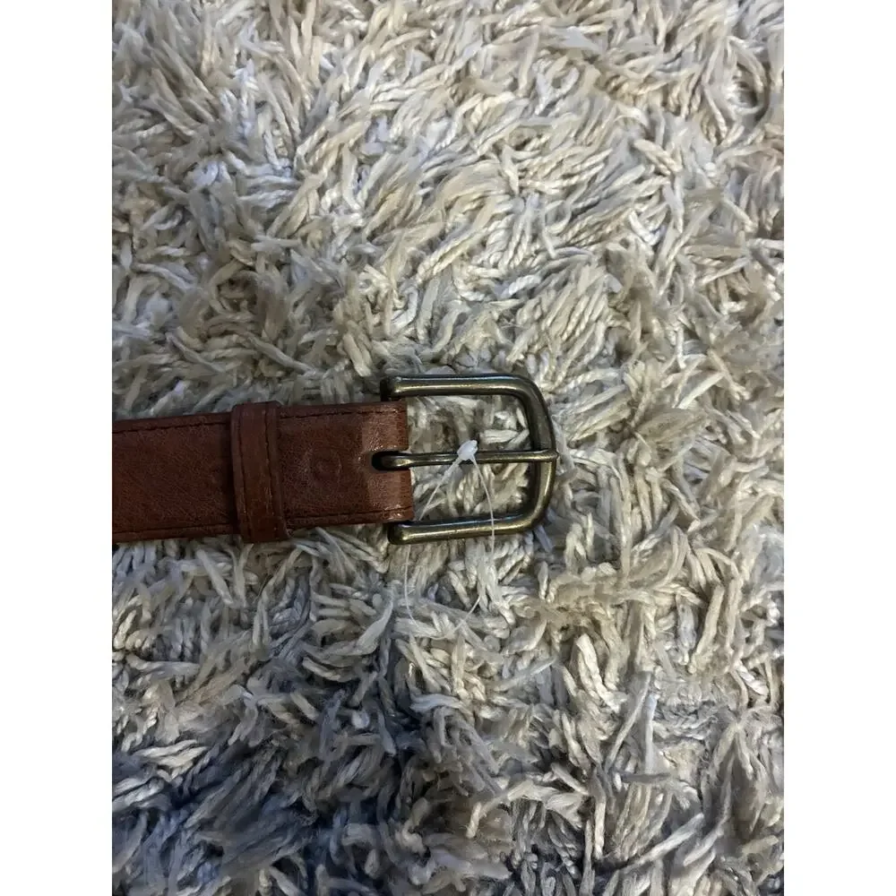 Tecovas Brown Genuine Ostrich Leather Belt Men’s Size 34 - 5 Hole - Handmade